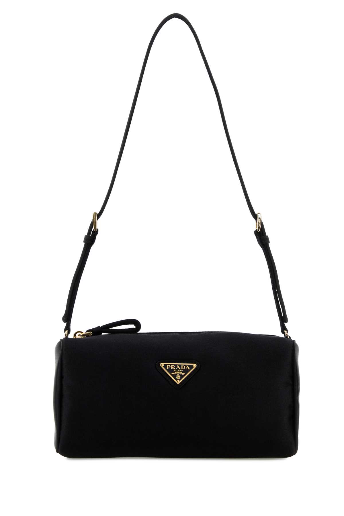 Prada Black Satin Mini Shoulder Bag 1NE064AC4 F0002 - Handbags
