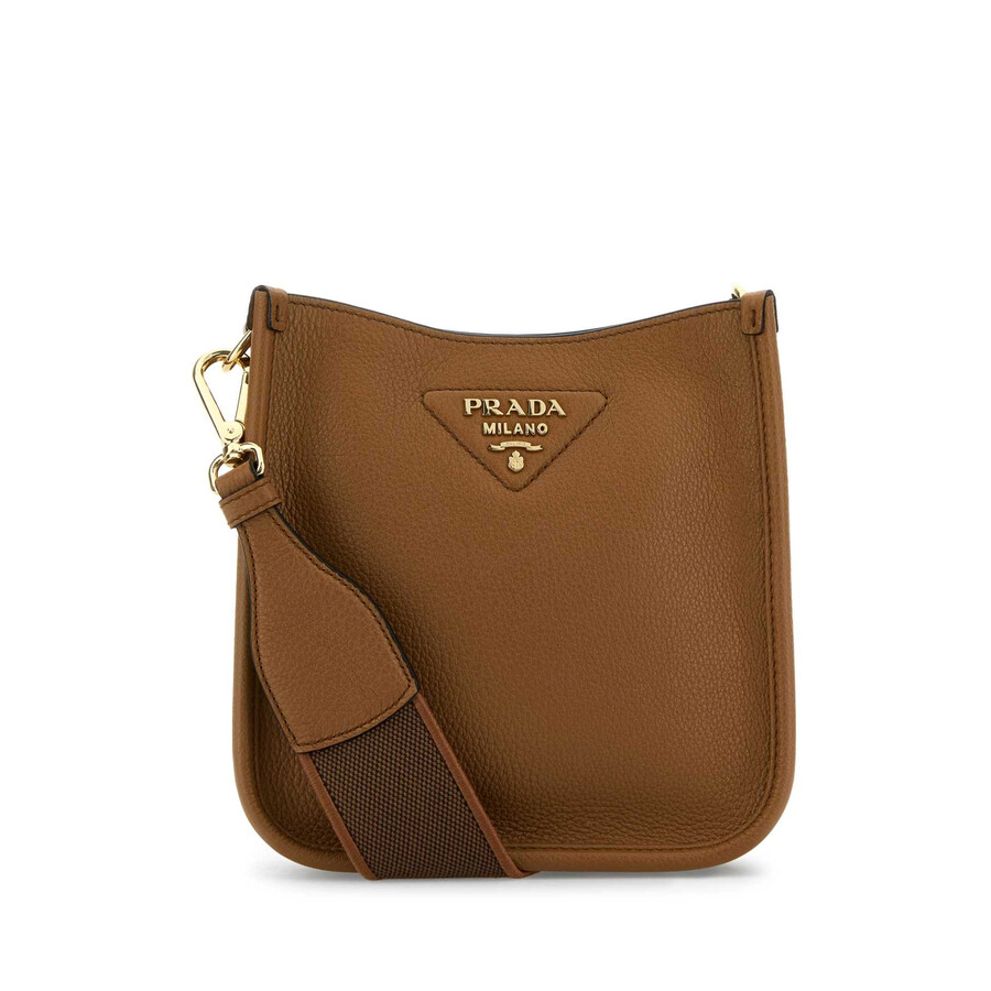 PRADA バッグ キャラメル キャメル スモール レザー トートバッグ | PRADA