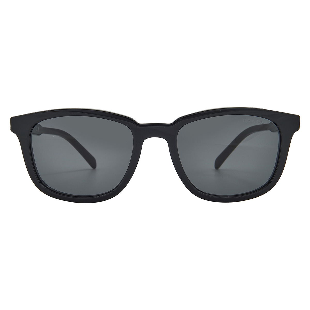 Prada Dark Grey Square Men's Sunglasses PR A21S 16K08Z 53