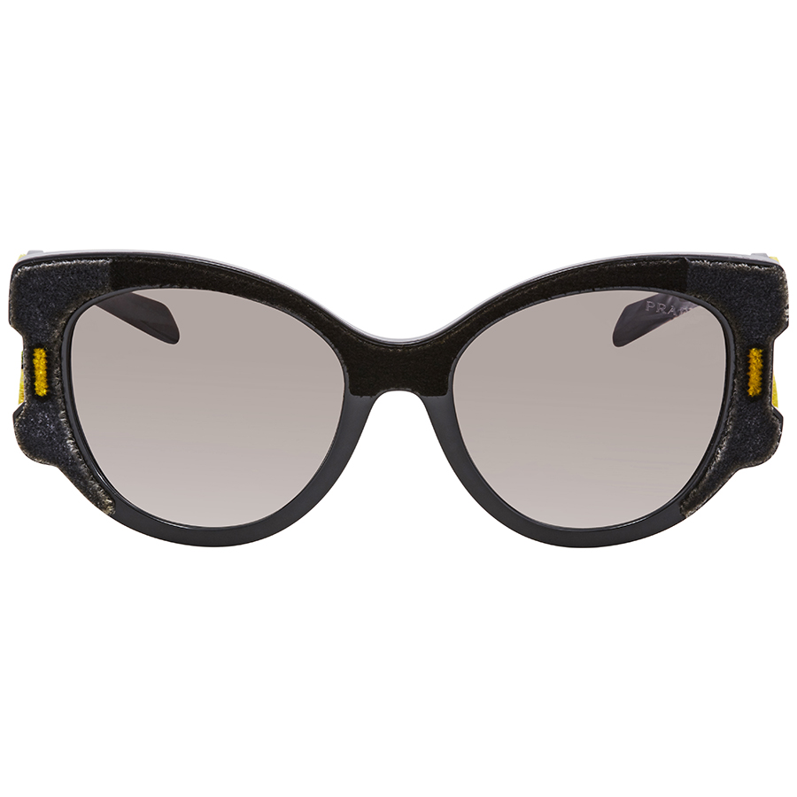 Prada Grey Gradient Cat Eye Sunglasses PR 10US 32V0A7 54 Prada