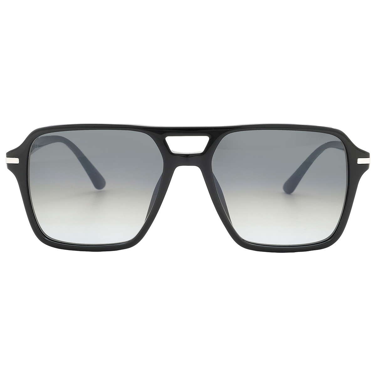 Prada Grey Gradient Navigator Men's Sunglasses PR 20YS 1AB06T 55