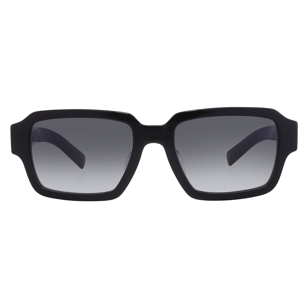 Prada Grey Gradient Square Men's Sunglasses PR 02ZSF 1AB06T 54