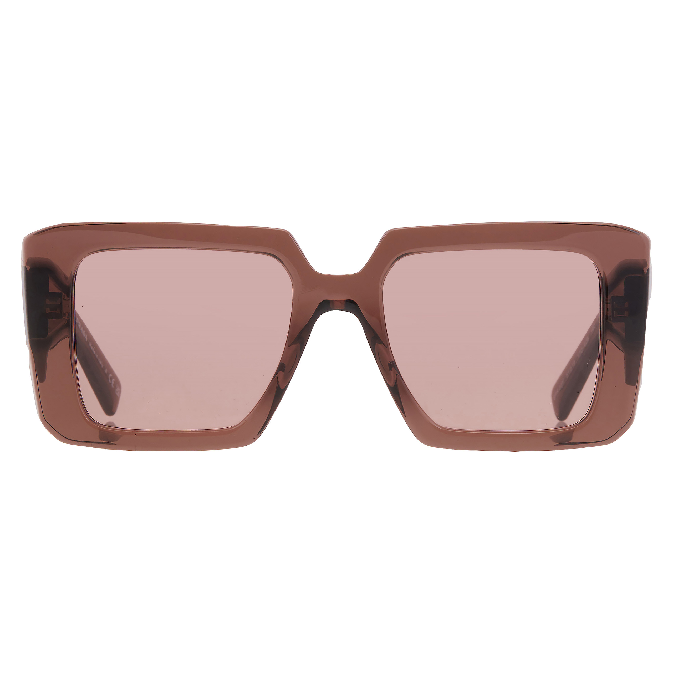 Women’s Prada Square Sunglasses in Burgundy prada shades. black with gold lining. burgundy outline | Depop main image 2