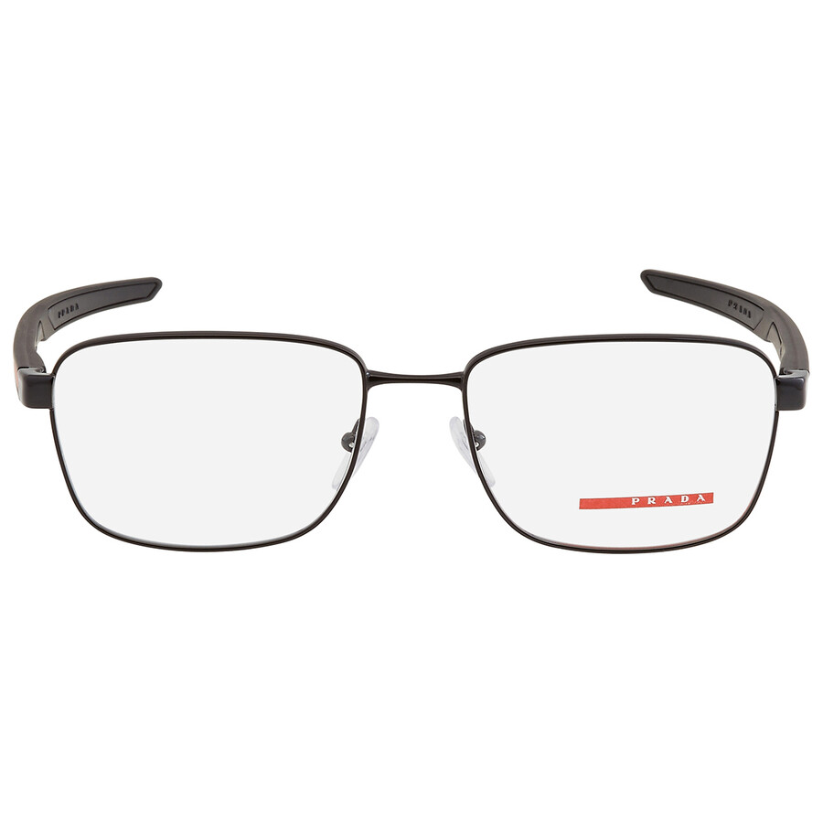 Prada Linea Rossa Demo Square Men's Eyeglasses Ps 54ov 1ab1o1 57