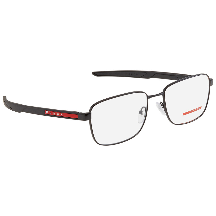 Prada Linea Rossa Demo Square Men's Eyeglasses Ps 54ov 1ab1o1 57
