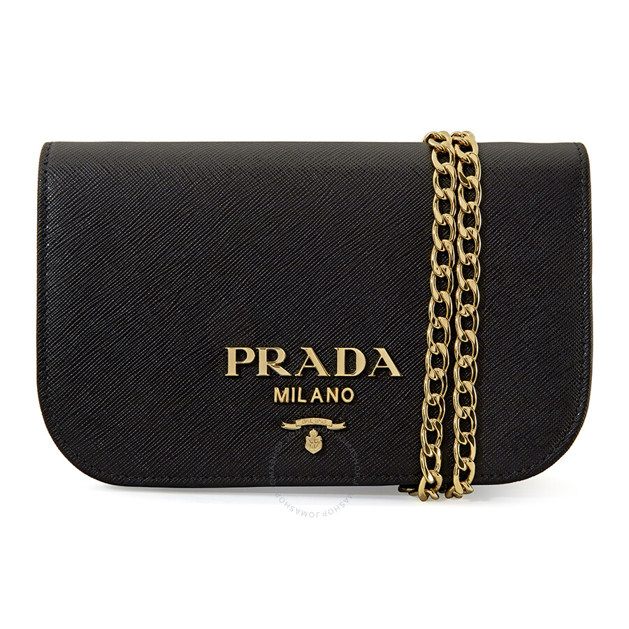 Prada Medium Crossbody Bag Black 1BH019OOONZV/B F0002 8059593022014