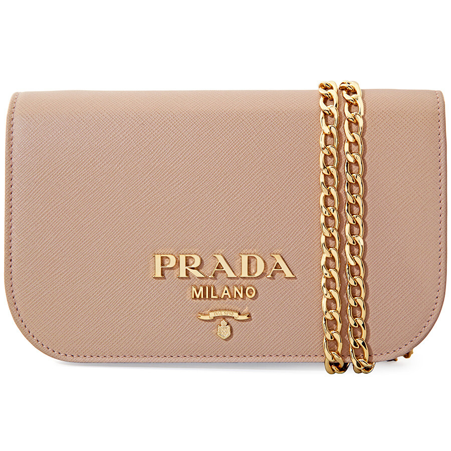 Prada Medium Crossbody Bag Cameo Beige 1BH019OOONZV/B F0VTR