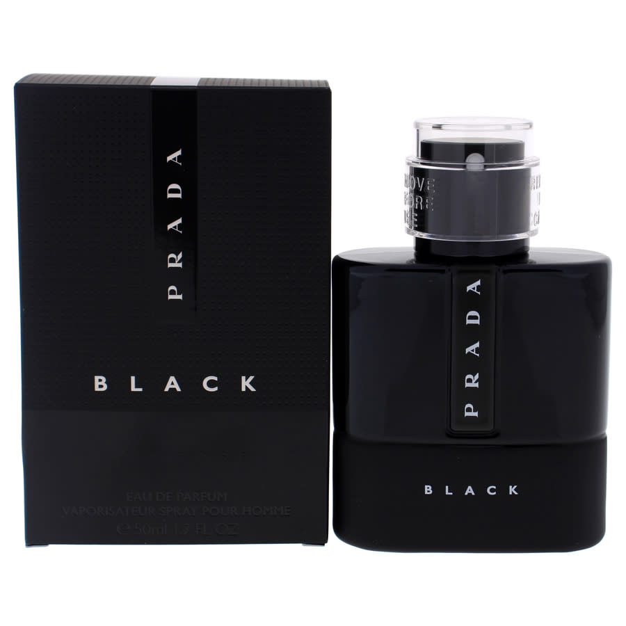 ほぼ未使用 PRADA LunaRossaCarbon オードトワレ 50ml Prada Men's Luna Rossa Black EDP Spray 1.7 oz Fragrances