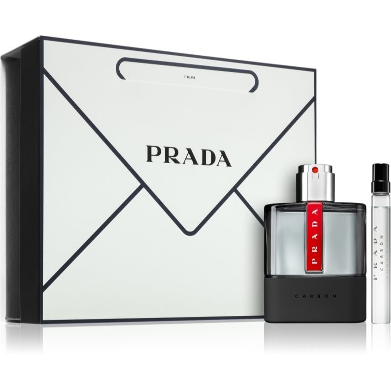 Prada Men's Luna Rossa Carbon Gift Set Fragrances 3614274423730