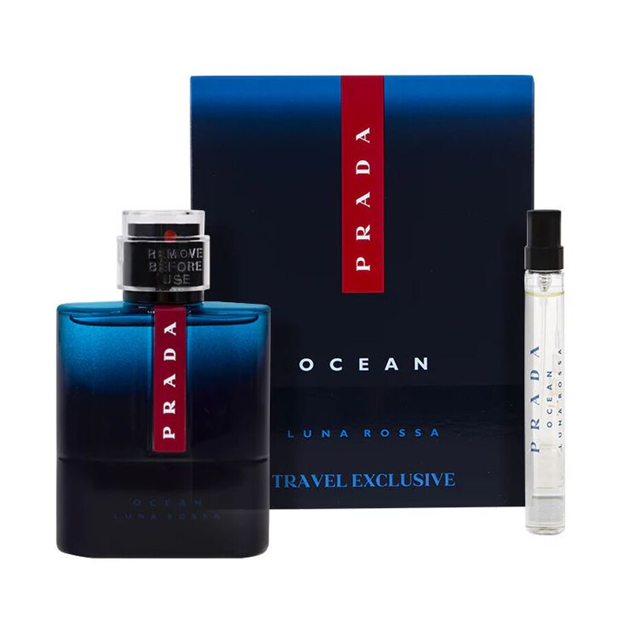 Prada Men's Luna Rossa Ocean Gift Set Fragrances