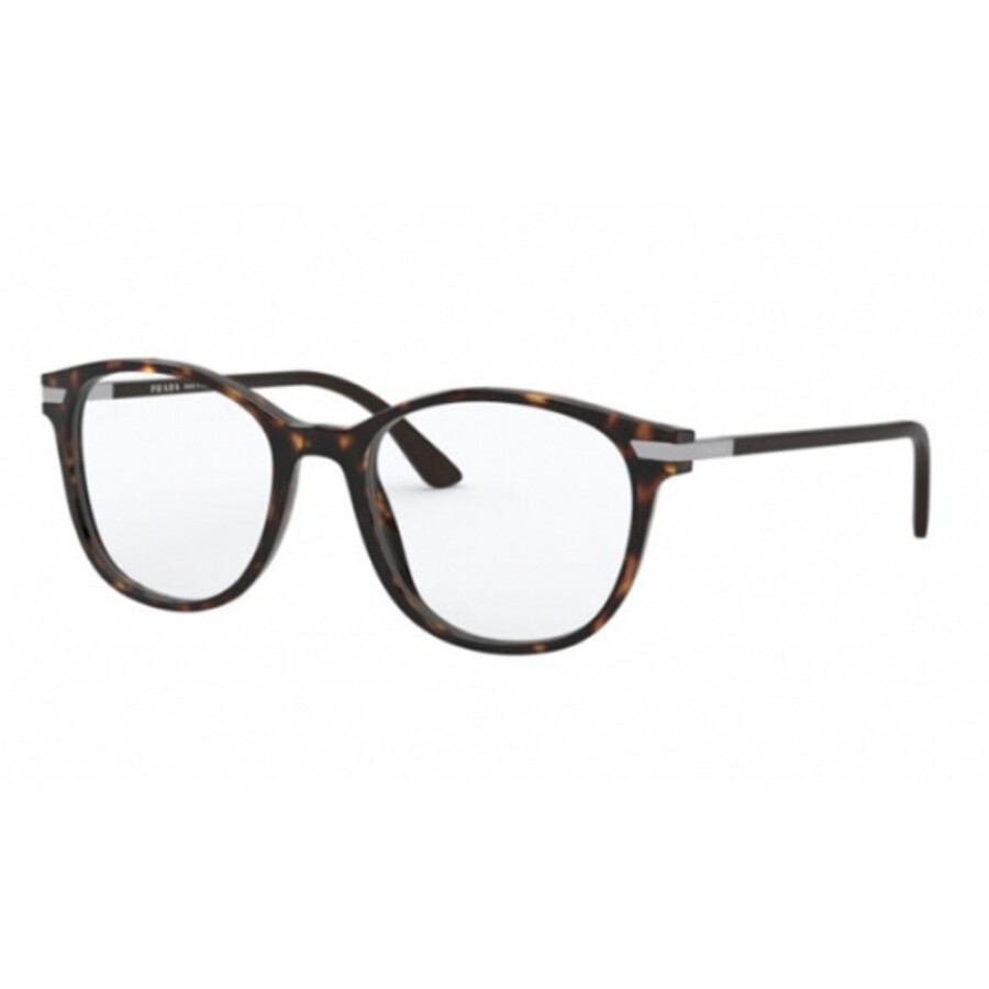 Prada Men's Tortoise Pilot Eyeglass Frames PR02WV01A1O154 8056597239868