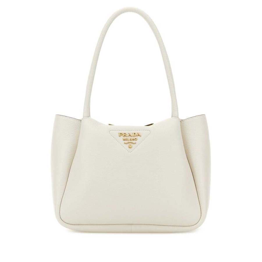 Prada Milano Shoulder Bag — White 1BC145VSNM2DKV F097W - Handbags