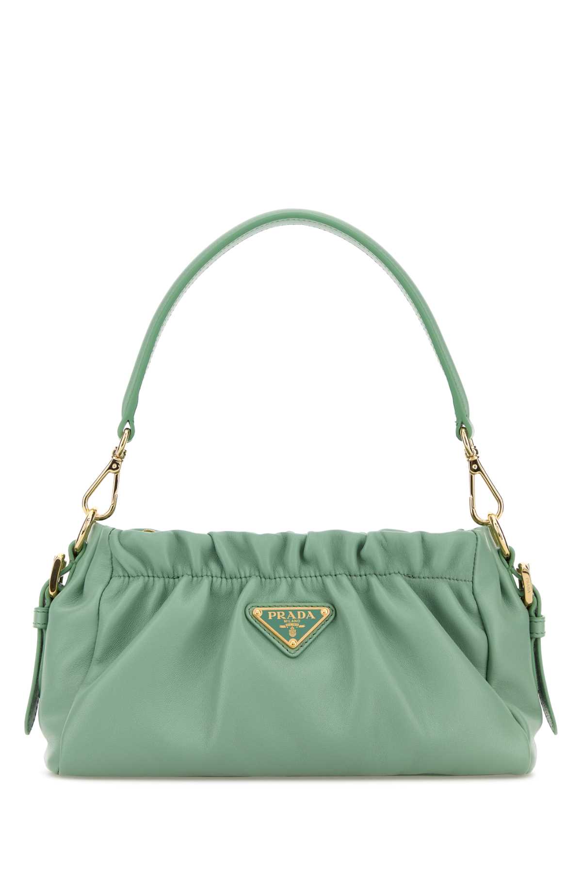 Prada Mint Green Nappa Leather Handbag 1BC2702DX8 F0229