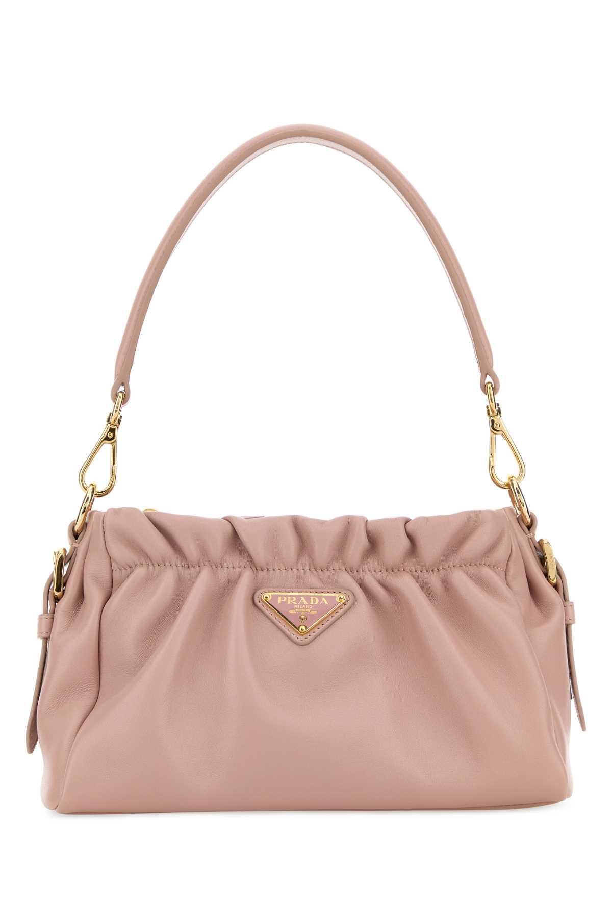 Prada Pink Nappa Leather Handbag 1BC2702DX8 F0D91 8052218851181