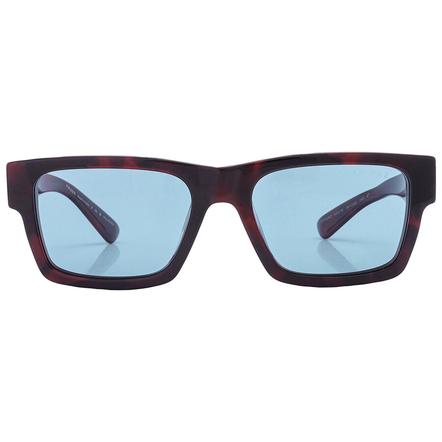【0ll7n3】Prada Half-Lim Sunglasses Prada PR 26ZS M (55 - 16) with Brown lenses and Green frame