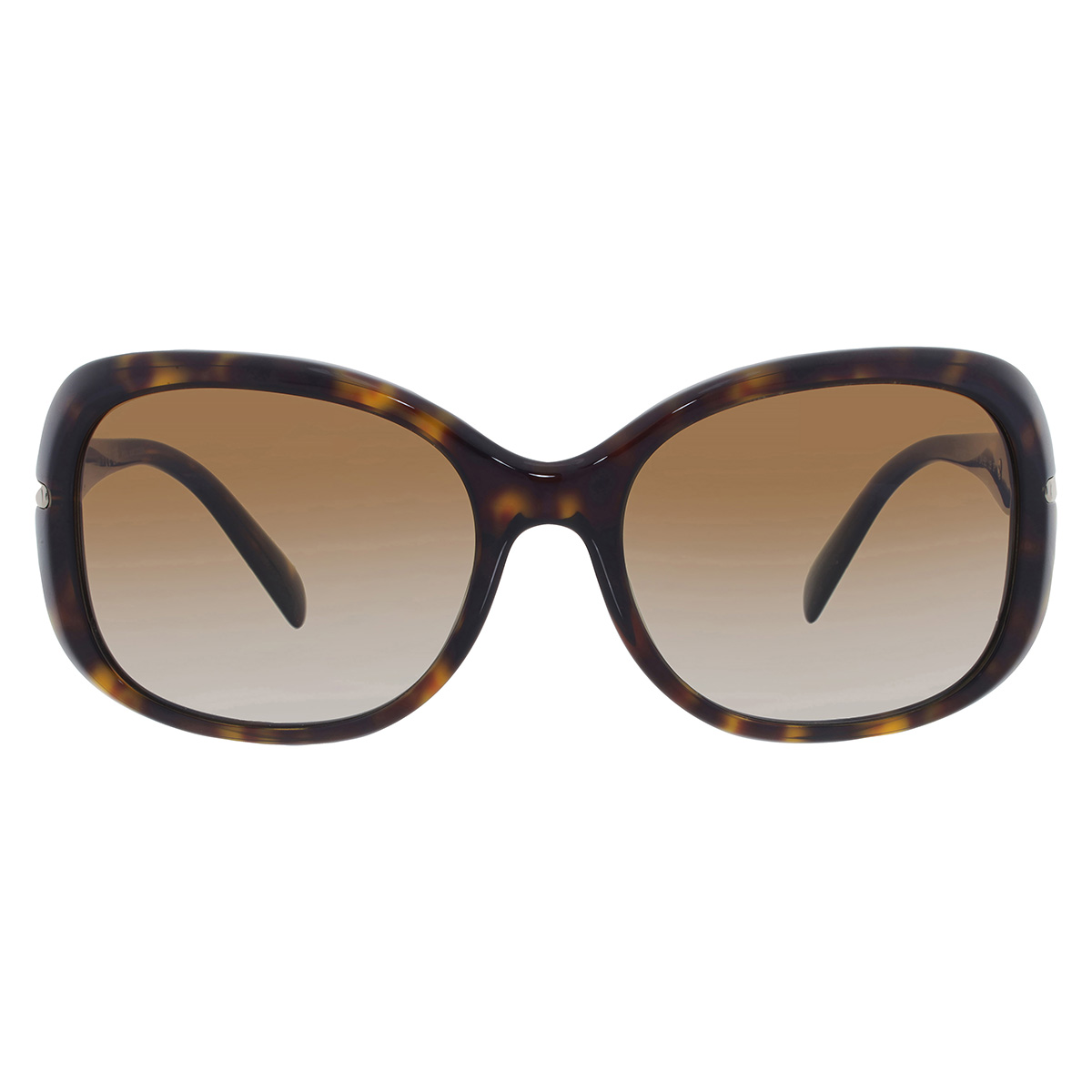 Prada Polarized Brown Gradient Butterfly Ladies Sunglasses  display picture 3