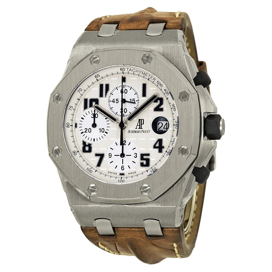 Pre Owned Audemars Piguet Royal Oak Offs Chronograph Men S Watch Pre Owned Audemars Piguet Royal Oak Offs Chronograph Men S Watch 26170st Oo D091cr