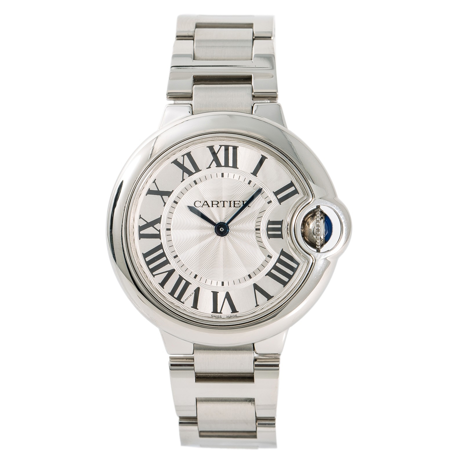 Cartier Pre-owned Cartier Ballon Bleu Silver Dial Ladies Watch W6920084  W6920084 - Pre-Owned Watches, Cartier - Jomashop
