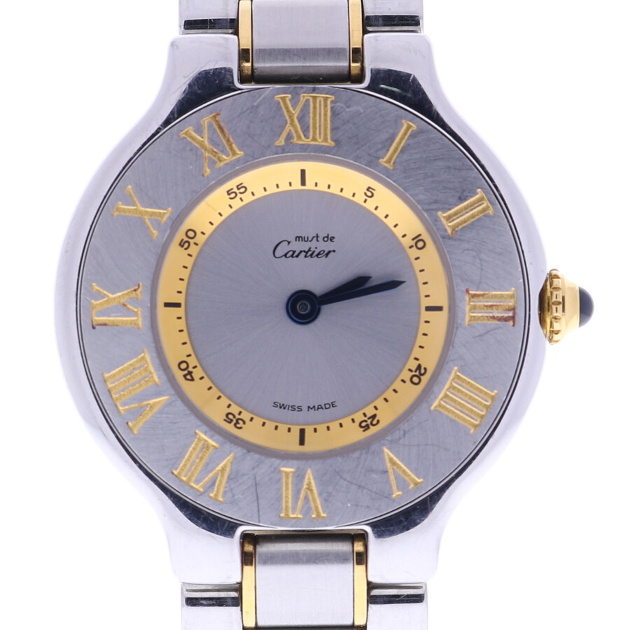 Cartier Preowned Cartier Must Automatic Silver Dial Ladies Watch 1340
