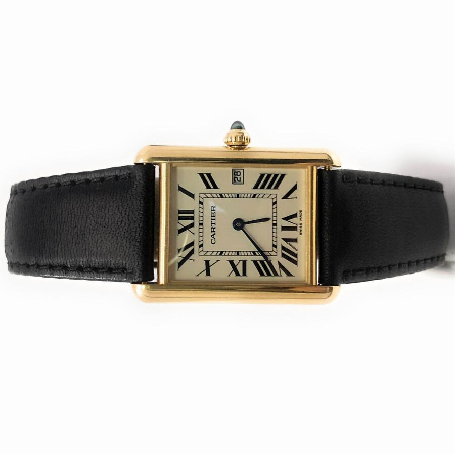 Preowned Cartier Tank Louis Cartier Men's Watch W1529756 PreOwned