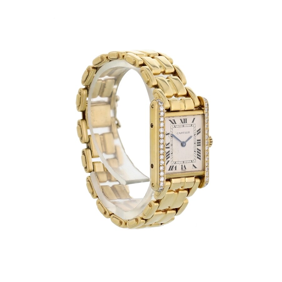 used ladies cartier tank watch
