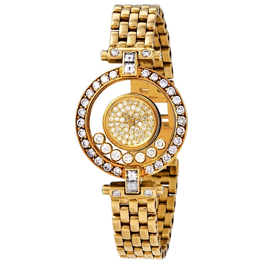 chopard happy diamonds watch pre owned