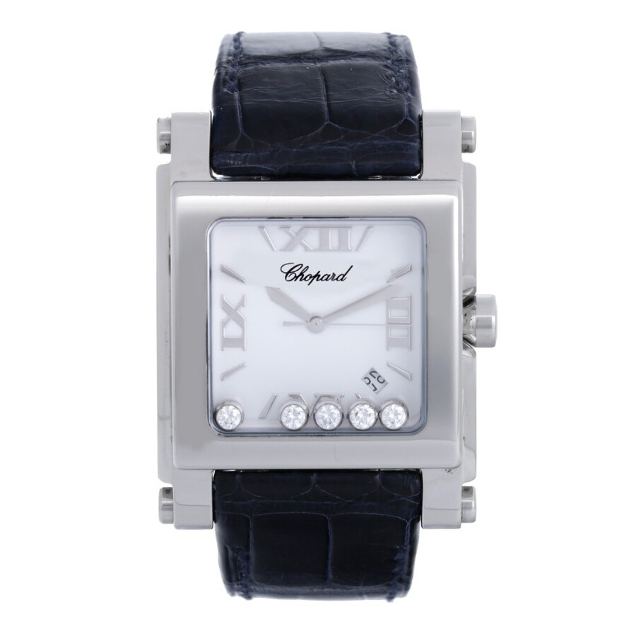 Chopard Pre-owned Chopard Happy Sport Square Ladies Watch 28/8447