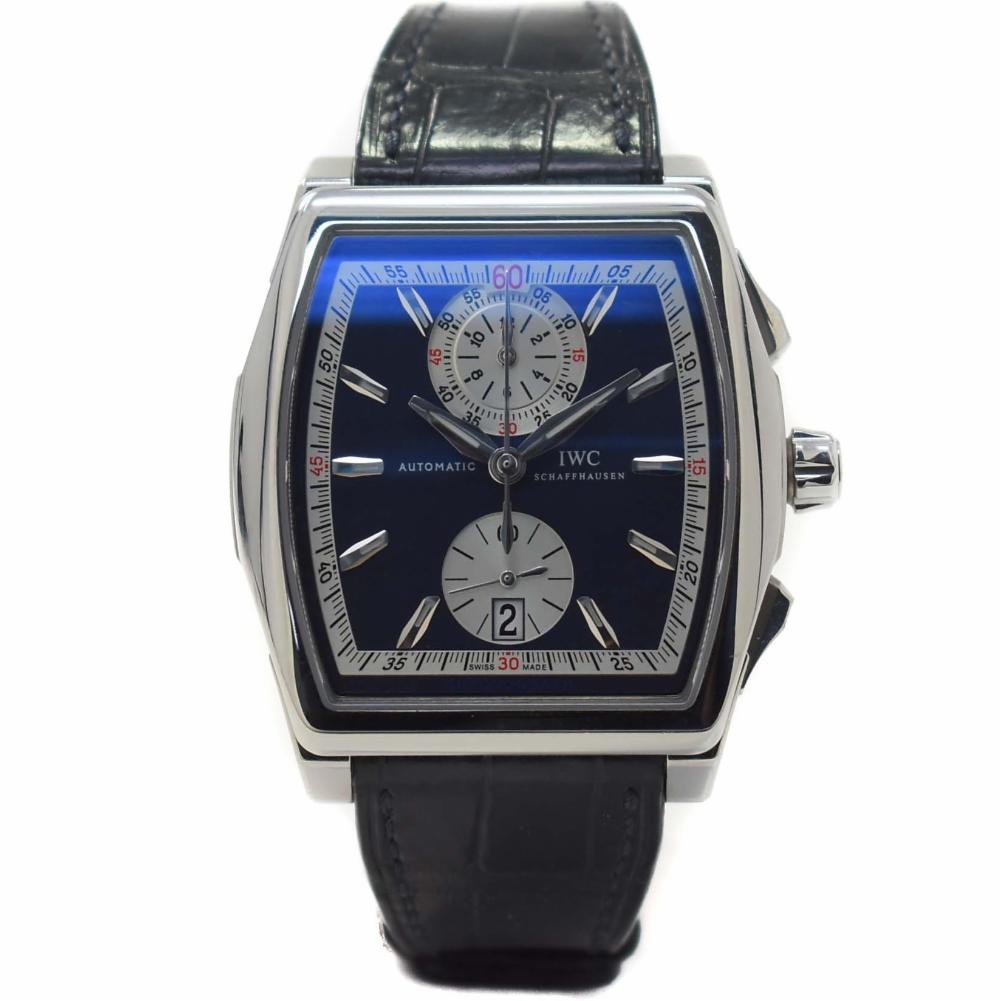 IWC Pre-owned IWC Da Vinci Chronograph Laureus Sport Automatic Blue Dial  Men's Watch IW376404 IW376404 - Pre-Owned Watches, IWC - Jomashop