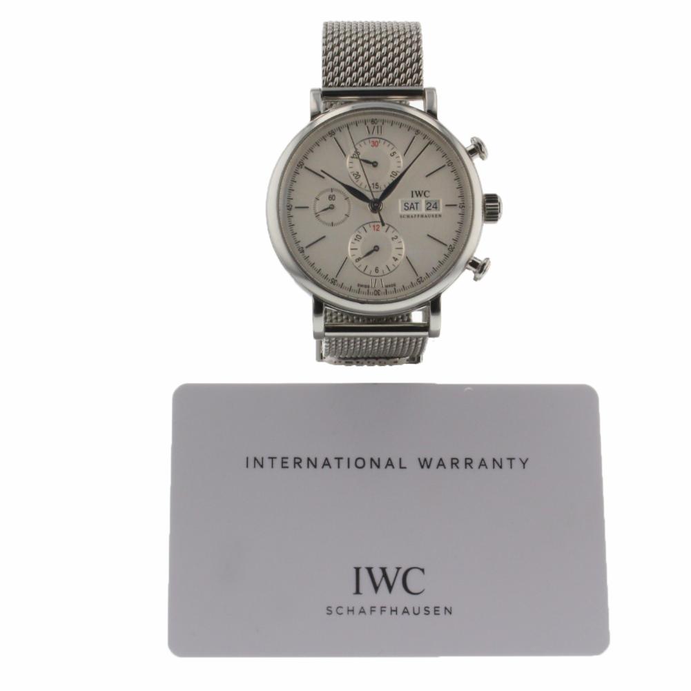 IWC Pre-owned IWC Portofino Chronograph Men's Watch IW391009 - Pre-Owned  Watches - Jomashop