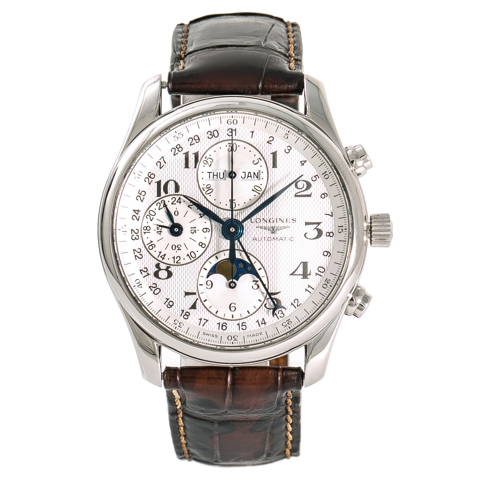 Longines Pre owned Longines Master Collection Complete Calendar 