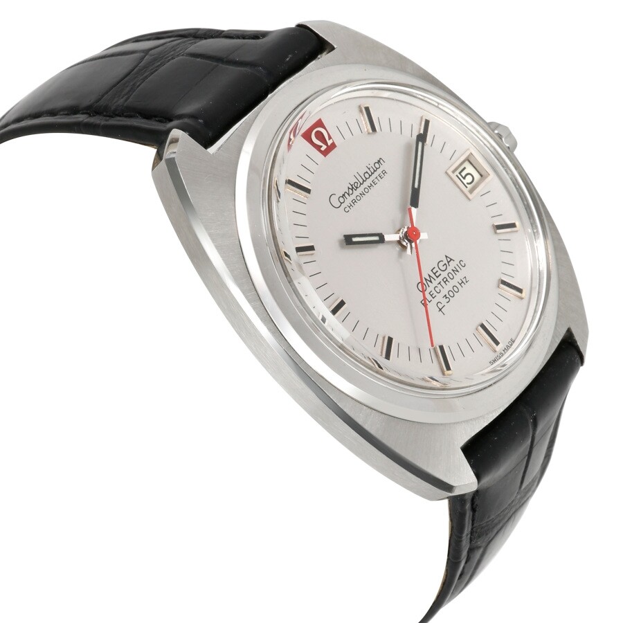 Preowned Omega Electronic F300HZ Grey Dial Men's Watch 6043RB PreOwned Watches Preowned