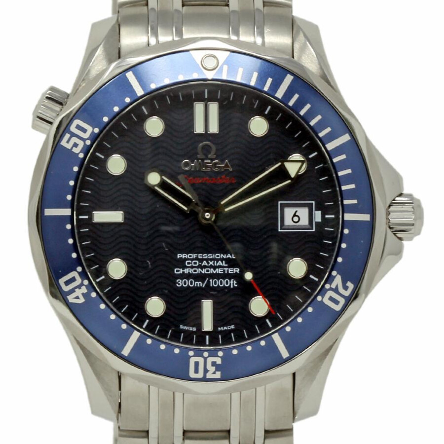 Omega Pre-owned Omega Seamaster Automatic Chronometer Blue Dial Men's Watch  2220.80.00 - Pre-Owned Watches, Seamaster - Jomashop