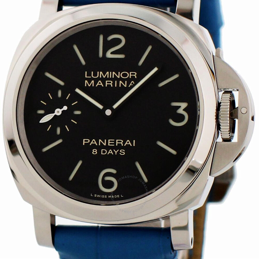 Panerai Pre owned Panerai Luminor Marina Automatic Black Dial Men s Watch PAM00510 Pre Owned Watches Luminor Marina Jomashop