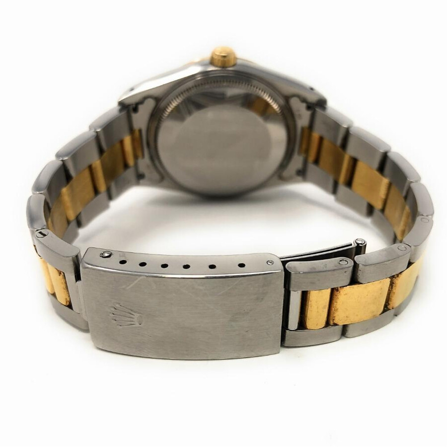 Preowned Rolex Oyster Perpetual Automatic Champagne Dial Men's Watch