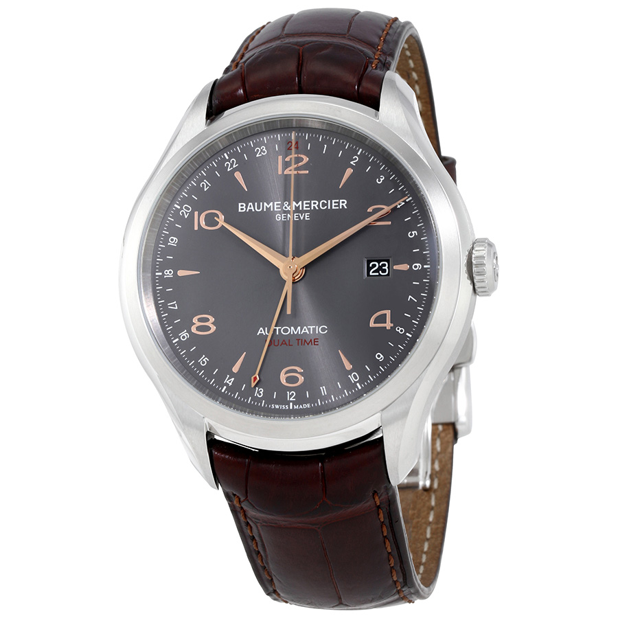 Baume et Mercier Pre-Owned Baume and Mercier Clifton Dual Time 