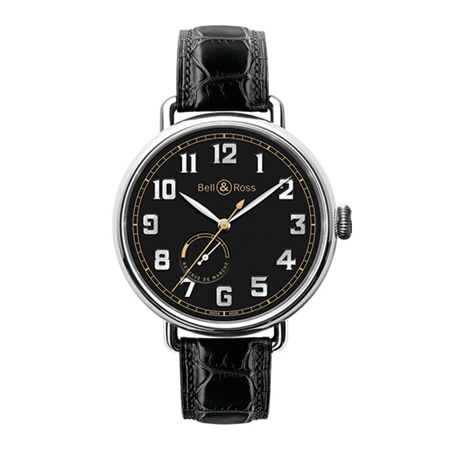 Bell And Ross Preowned Bell and Ross Heritage Automatic Black Dial Men