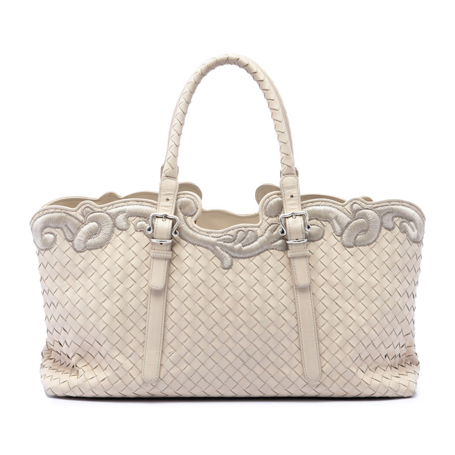 Bottega Veneta Pre-owned Bottega Veneta Embroidered Nappa