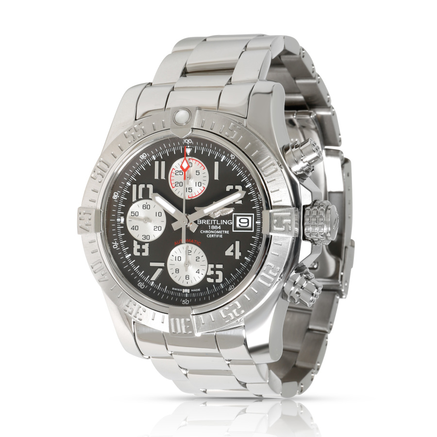 Breitling Superocean 44mm Special Volcano Black Dial Black Rubber Strap Watch for Men - M17393131B1S1 main image 0