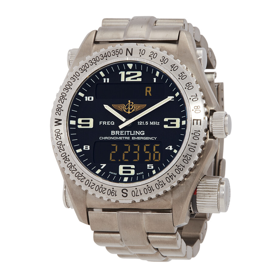 Breitling Pre-owned Breitling Emergency Quartz Analog-Digital