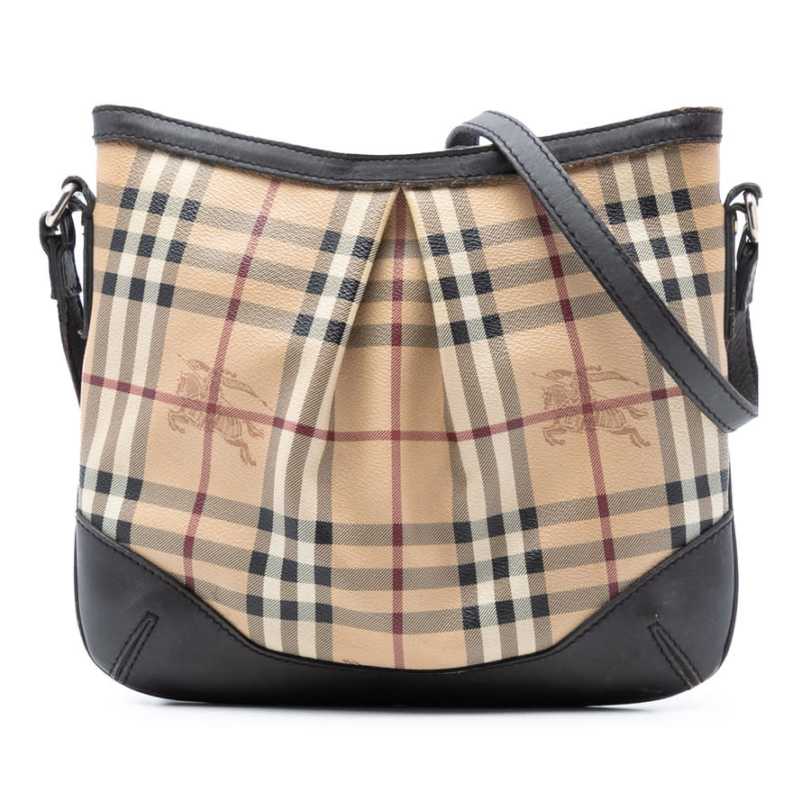 Burberry Pre-owned Burberry Haymarket Check Coated Canvas Hartham