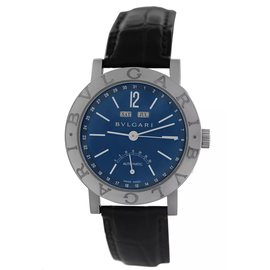 Bvlgari Pre-owned Bvlgari Bulgari Automatic Blue Dial Men's Watch