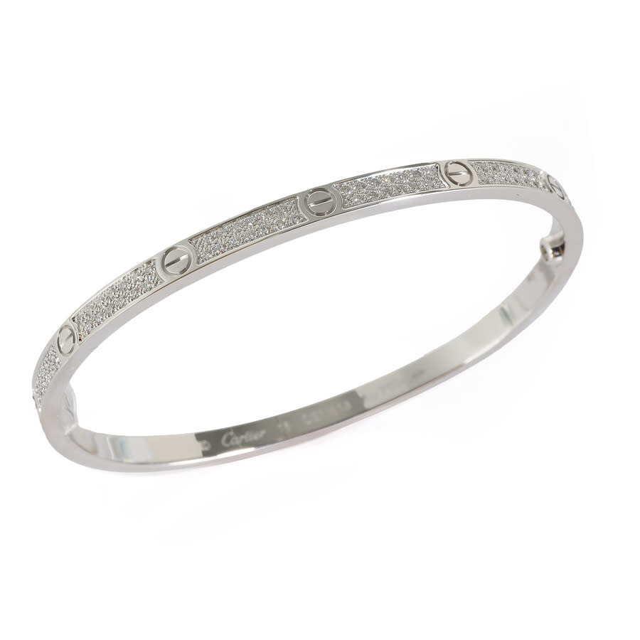 Pre-Owned Cartier Love Bracelet in 18k White Gold