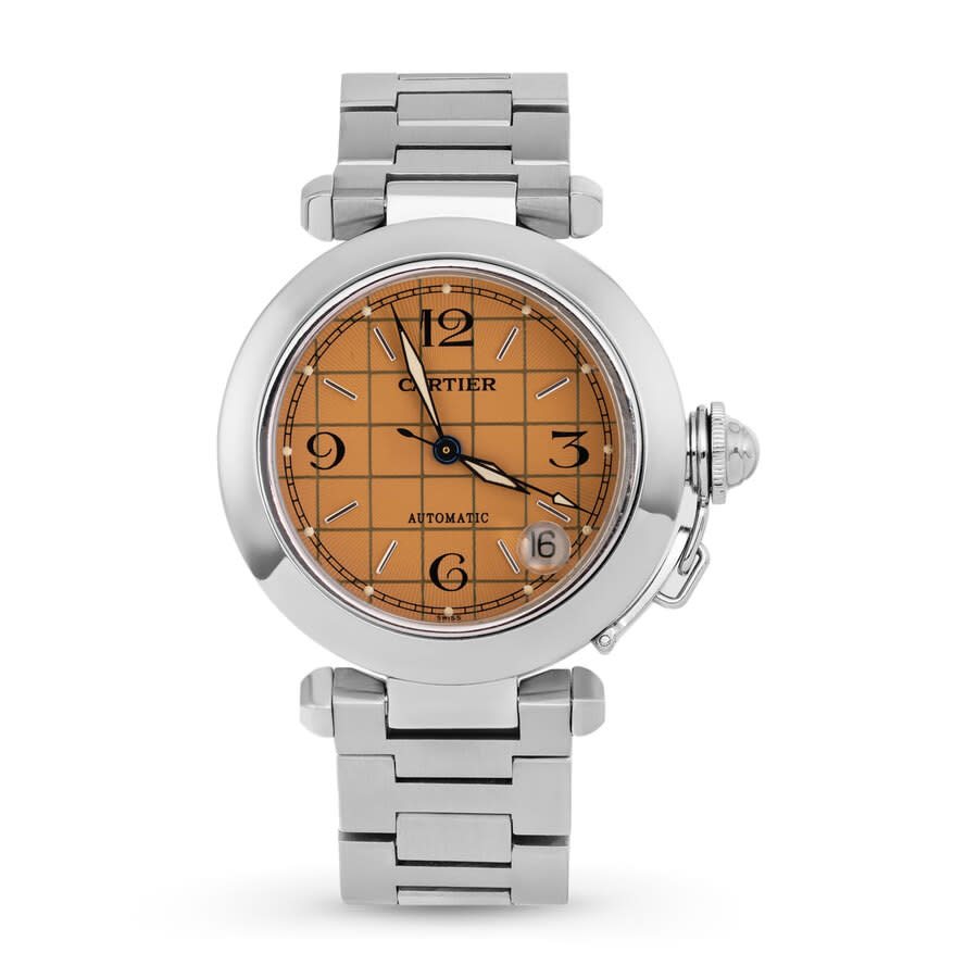 C*t様 Cartier Pasha Automatic 腕時計　未整備品 Cartier Pre-owned Cartier Pasha C Automatic Orange Dial Unisex