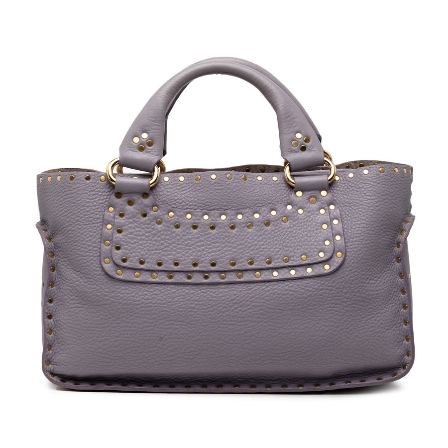 Celine Pre-owned Celine Studded Calfskin Boogie Handbag Ladies