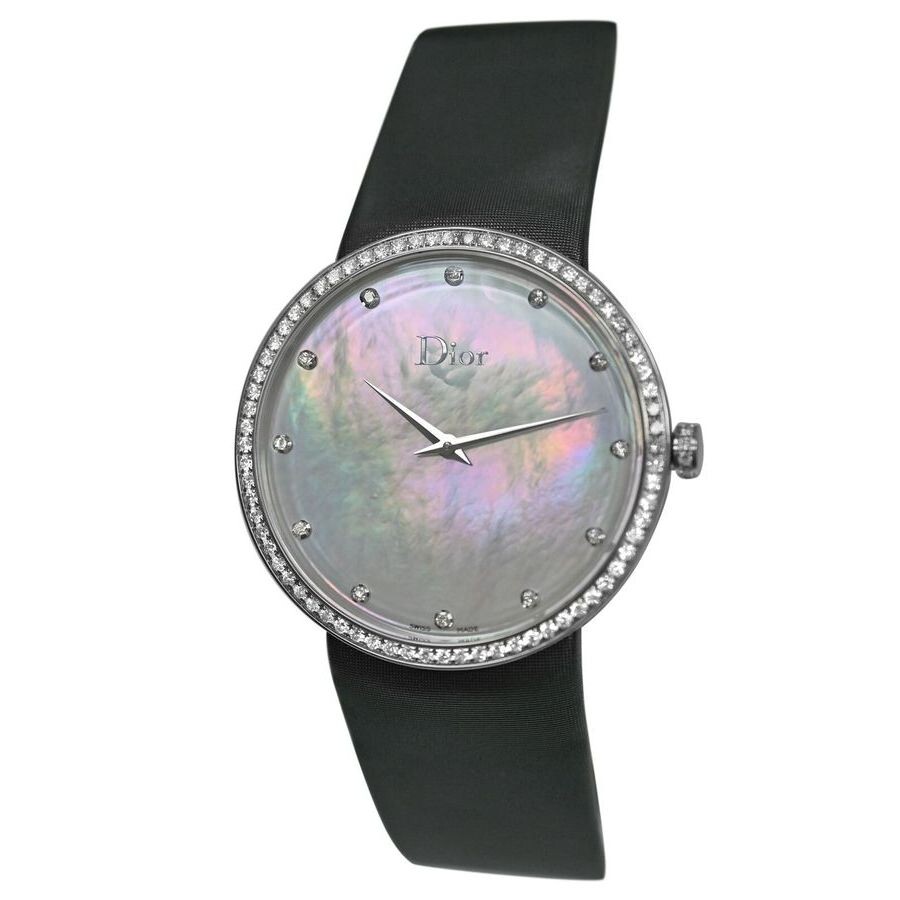 稀少 Dior(ディオール) La D De Diamond Dior Ladies Watch Dior La D De Dior Quartz Diamond Green Dial Ladies Watch