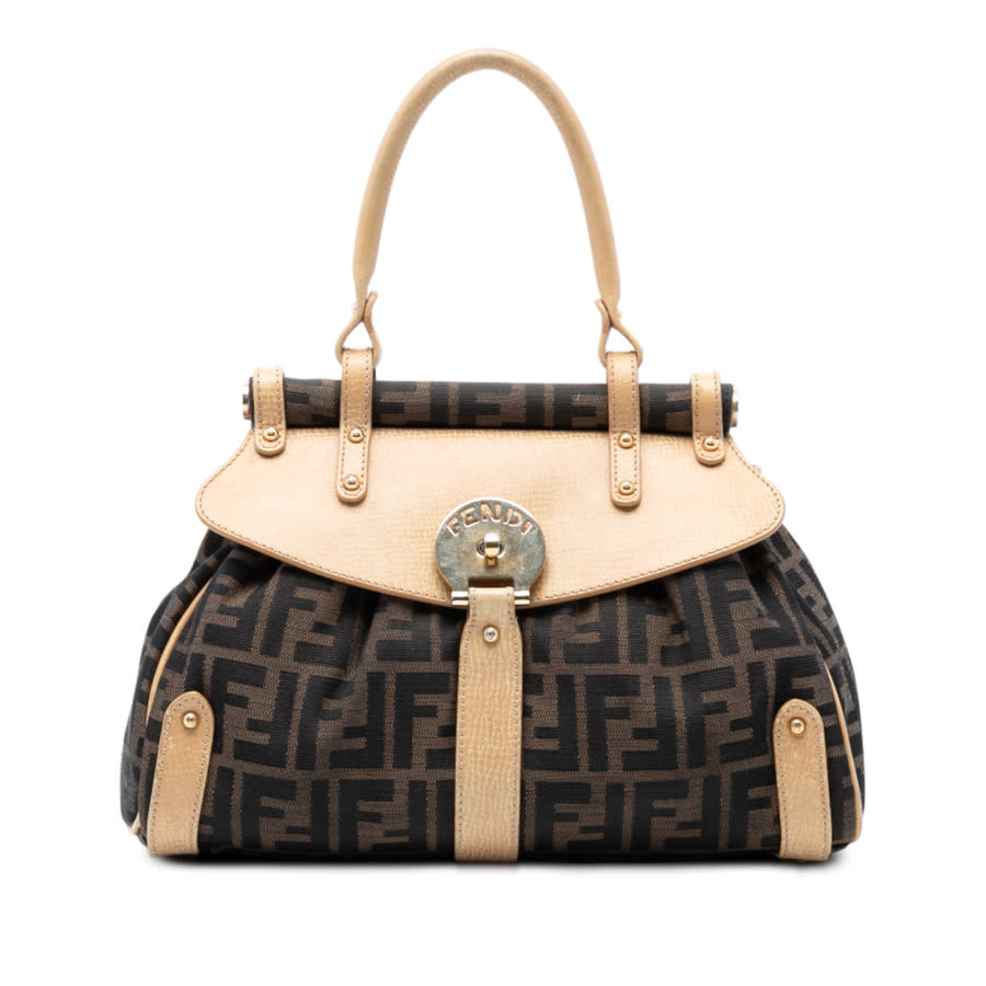 Fendi Pre-owned Fendi Medium Zucca Canvas Magic Tote Ladies 2373