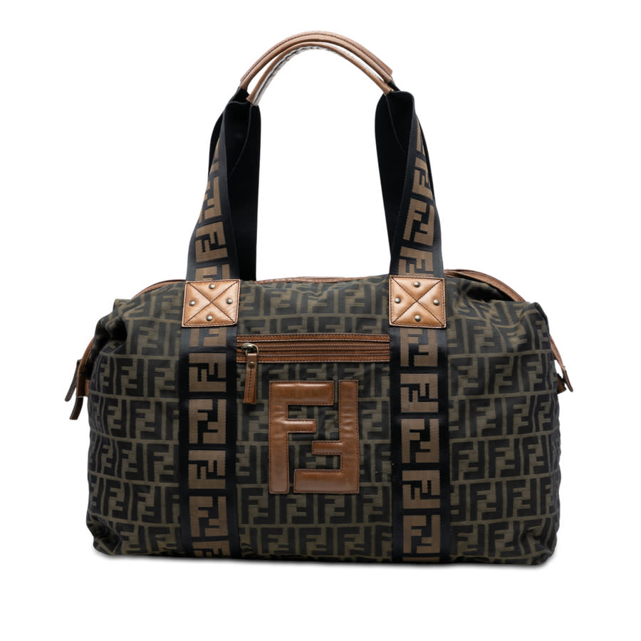 Fendi Pre-owned Fendi Zucca Canvas Travel Bag 2305/7VS071/MX7/099