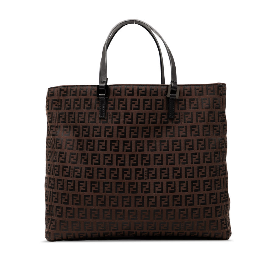 Fendi Pre-owned Fendi Zucchino Canvas Tote Ladies 2211 8BH019 029