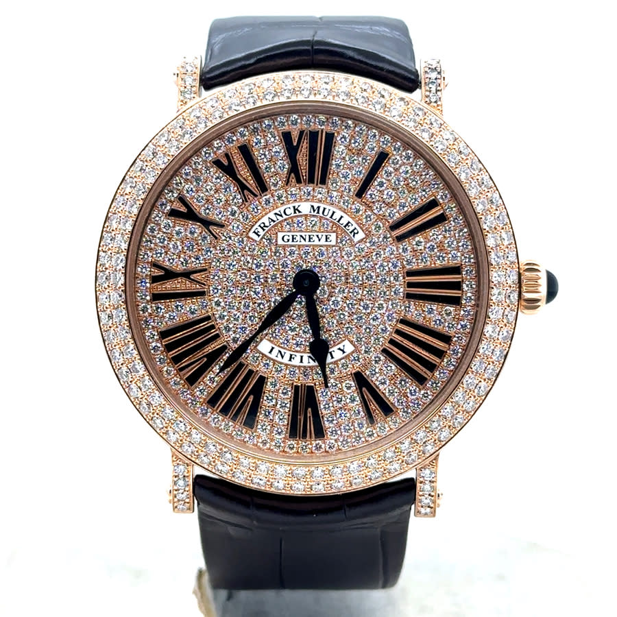 Franck Muller Pre-owned Franck Muller Infinity Quartz Diamond Men's ...