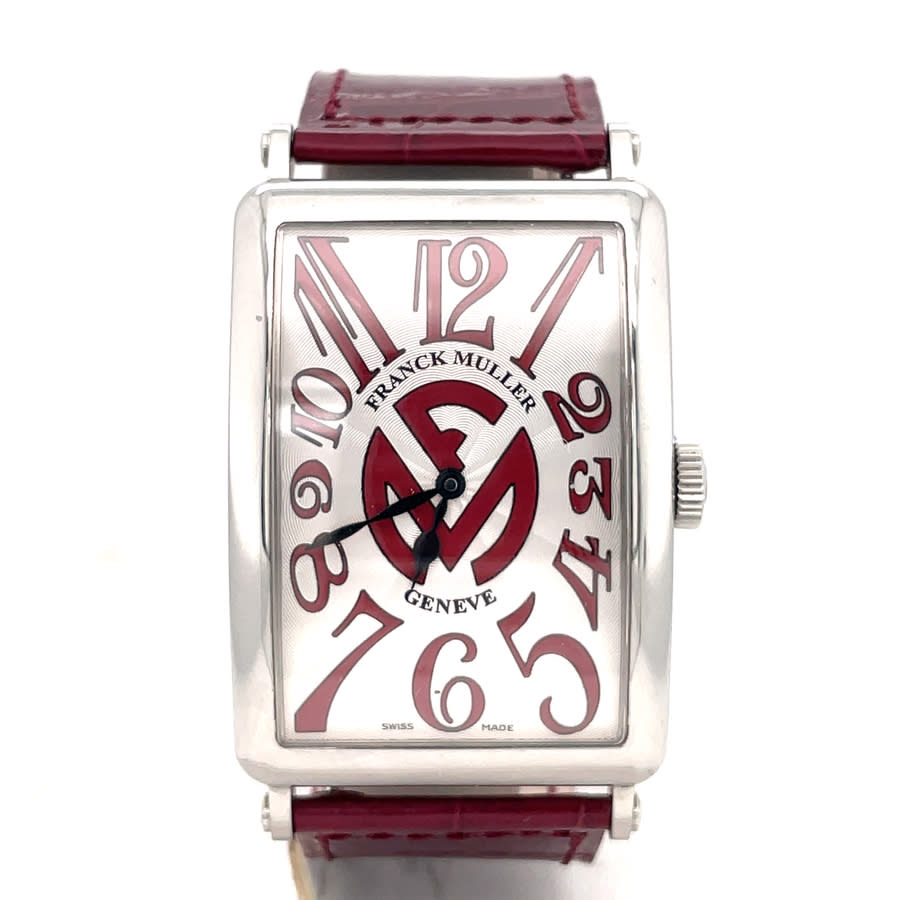 Franck Muller Pre-owned Franck Muller Long Island Silver-tone Dial 